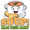 Signmission Soup Decal Concession Stand Food Truck Sticker, D-DC-24 Soup19 D-DC-24 Soup19 - alternate 1